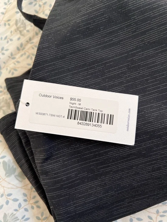 Outdoor Voices Tech Sweat Cami Tank Medium - Picture 4 of 4